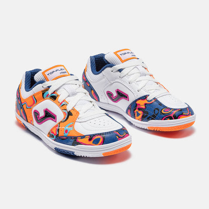 Top Flex Jr 26 Indoor Junior Blanco Naranja